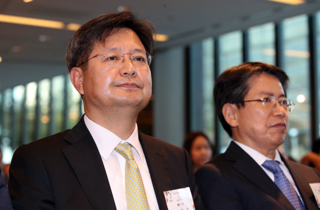 Kim Jang-kyom, the CEO and president of MBC (Yonhap)