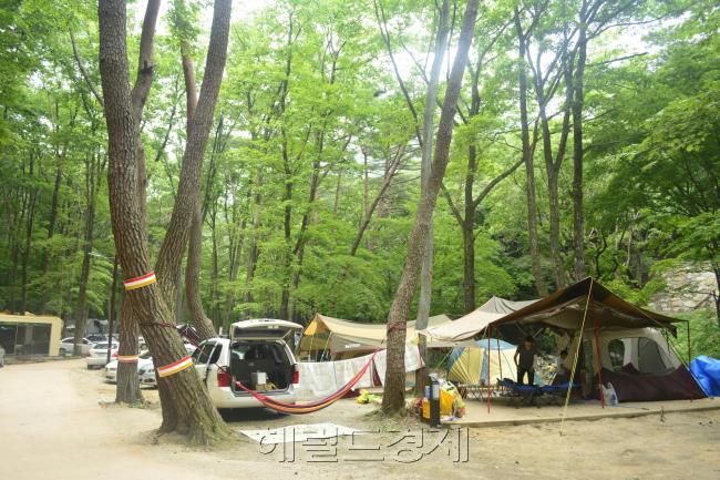 가야산 국립공원 야양장 모습 [사진=헤럴드경제DB]