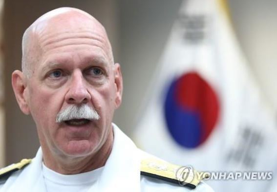 Adm. Scott Swift, the commander of the US Pacific Fleet (Yonhap)