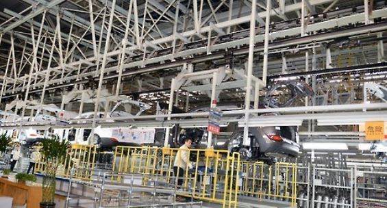 Hyundai Motor's plant in Beijing (Yonhap)