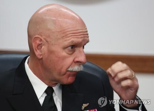 Adm. Scott Swift, commander of the U.S. Pacific Fleet (Yonhap)