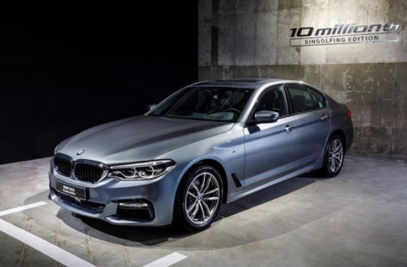 BMW's 10 millionth 520d sedan (Photo courtesy of BMW) (Yonhap)
