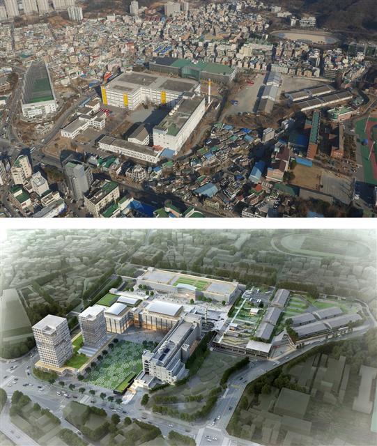 청주시 옛 연초제조창 현황ㆍ조감도.
[제공=청주시]
<사진설명2> 청주 구 연초제조창 도시재생 리츠사업 구조. [자료제공=LH]