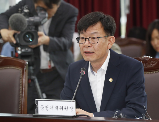 Fair Trade Commission Chairman Kim Sang-jo (Yonhap)