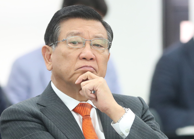 Park Sam-koo, chairman of Kumho Asiana Group (Yonhap)
