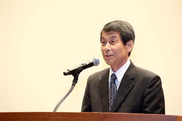 취임사 하고 있는 이동걸 산업은행 회장