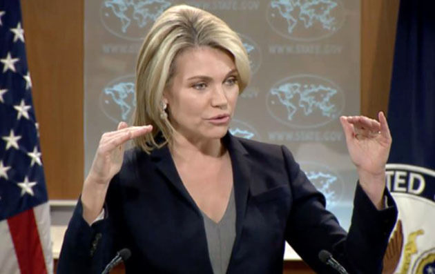 US State Department Spokeswoman Heather Nauert. (AFP)