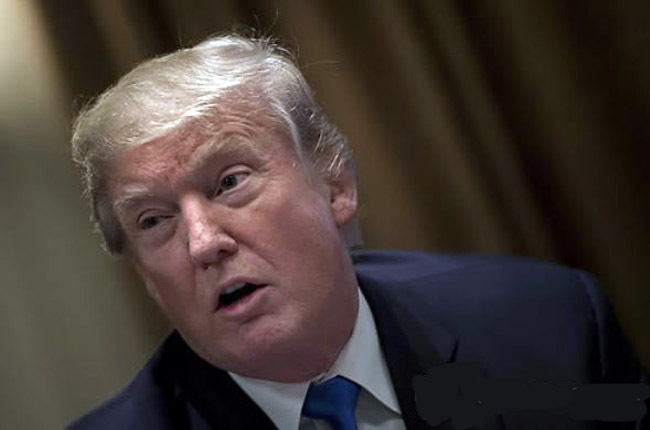 US President Donald Trump. (AFP-Yonhap)