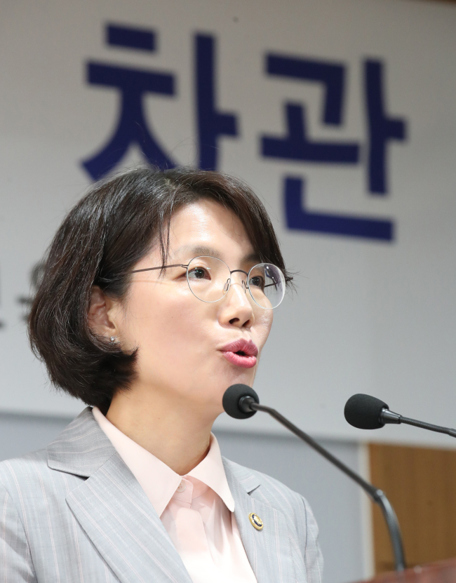 박춘란 교육부 차관. [제공=연합뉴스]
박춘란 교육부 차관. [제공=연합뉴스]