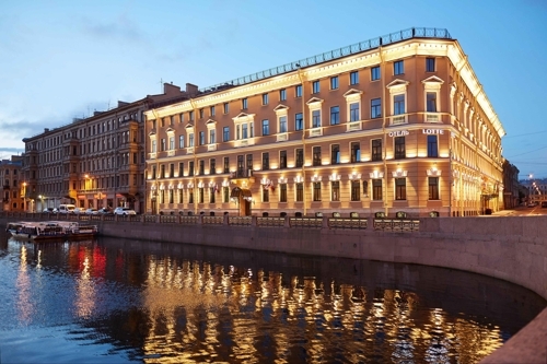 This undated photo provided by Lotte Hotel & Resorts shows its second hotel chain in Russia which opened in Saint Petersburg on Sept. 15, 2017. (Yonhap)