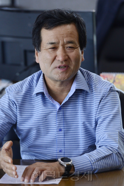 김재철 에스텍파마 대표 [사진=박해묵 기자/mook@heraldcorp.com]