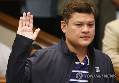 두테르테 필리핀 대통령의 아들 파올로 (AP=연합뉴스 자료사진)