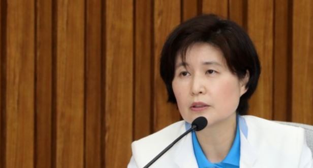 Baek Hye-ryun, spokeswoman for the ruling Democratic Party (Yonhap)