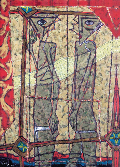 ①  장욱진, 무제, 종이에 마커펜, 28.5×19cm, 1977
②  황용엽, 옛이야기, 캔버스에 유채, 100×72.7cm (40호), 2001
③  김종학, 여름 설악, 캔버스에 아크릴, 22×27.2cm
④  이건용, The method of drawing, 캔버스에 아크릴, 24.5×41cm, 2011
[제공=헤럴드아트데이]
