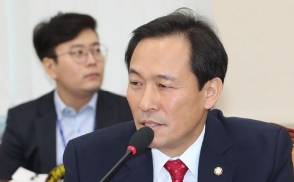 Rep. Woo Sang-ho of the ruling Democratic Party. (Yonhap)