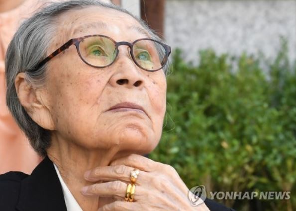 Kim Bok-dong, a victim of Japan's wartime sexual slavery (Yonhap)