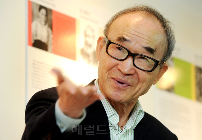 노벨문학상 단골 후보인 고은 시인. [사진=헤럴드경제DB]