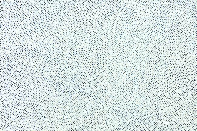 야요이 쿠사마, Japanese
Infinity Nets (BCO), acrylic on canvas, 130.3×193.9cm, 2013 [사진제공=케이옥션]