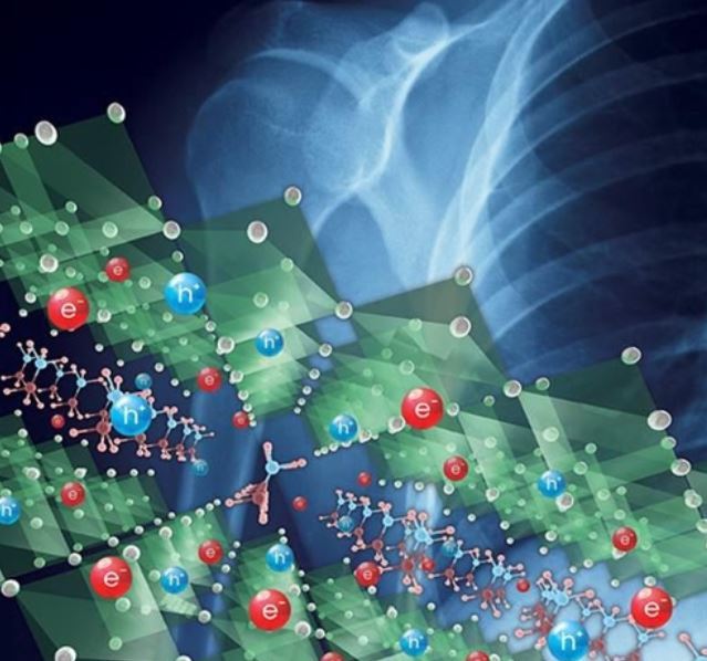 This image, representing the application of perovskite to X-ray technologies, was released by Samsung Electronics Co. on Oct. 11, 2017. (Yonhap)