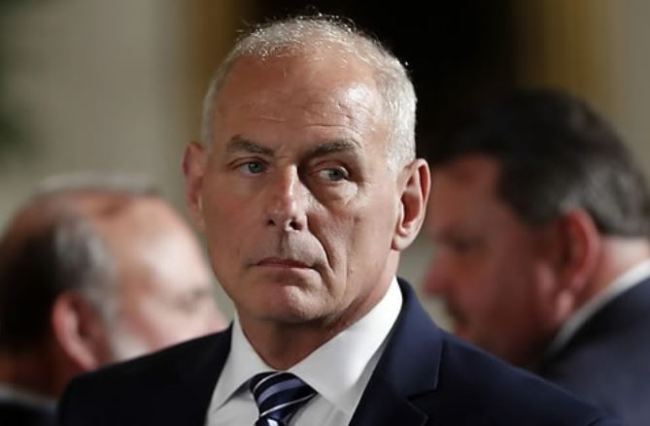 White House Chief of Staff John Kelly. (AP-Yonhap)