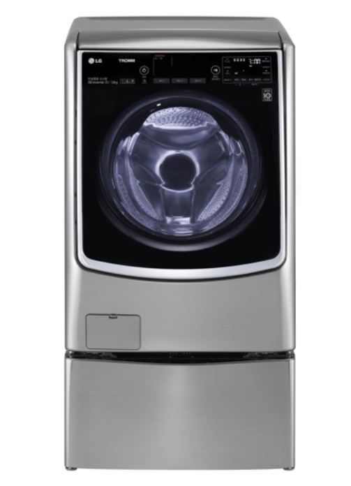 An image of LG Electronics Inc.'s Tromm washer donated to the Korea Blind Union, released by the company on Oct. 17, 2017. (Yonhap)