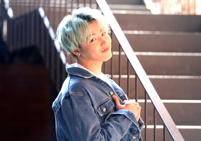 U-Kwon poses for a photo.  (Park Hyun-koo/The Korea Herald)