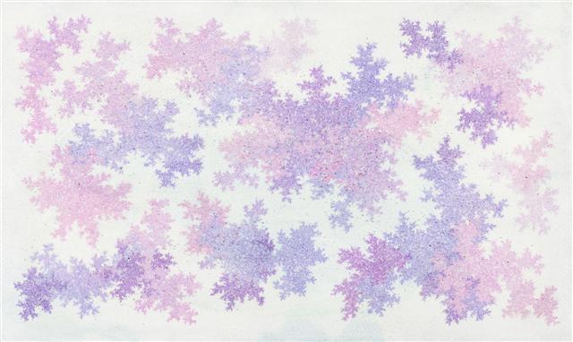 이강욱, Invisible Space-image 17031, Mixed Media on Canvas, 162×97cm, 2017
[제공=아라리오갤러리]