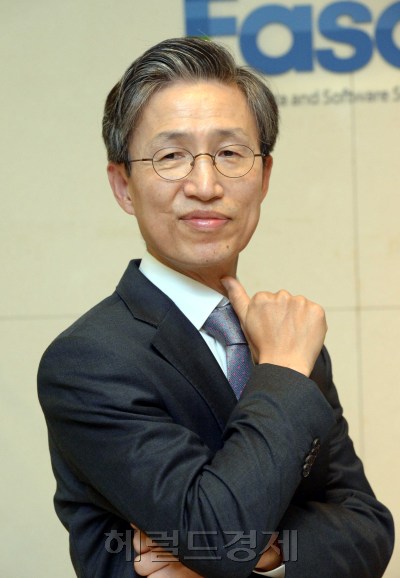 조규곤 파수닷컴 대표는 신규사업 성과의 가시화에 힘입어 올해 흑자전환할 것으로 자신했다. [사진=정희조 기자/checho@heraldcorp.com]