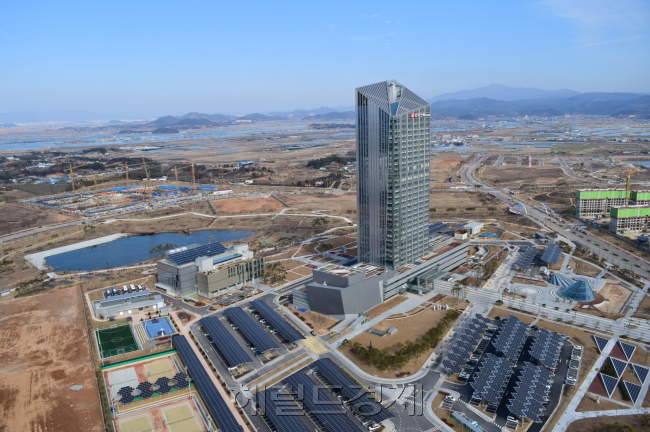한국전력공사 전남 나주 본사 전경 ［사진=헤럴드경제DB］