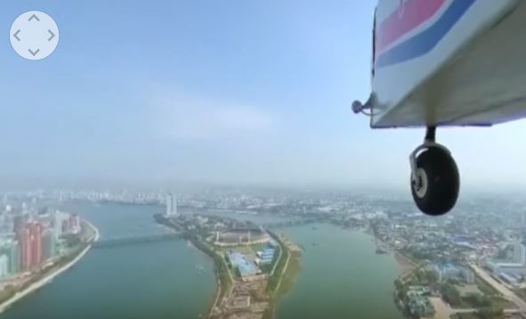 A screenshot of the video via NK News on YouTube