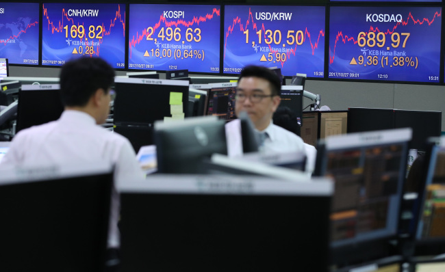 File photo dated Oct. 27 (Yonhap)