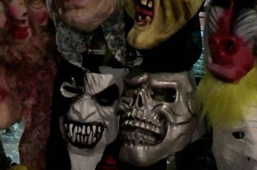 Halloween masks (Yonhap)