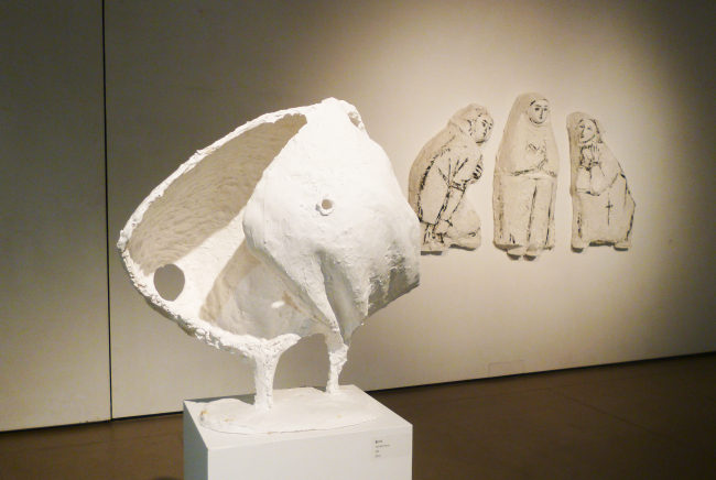 최의순, 像 012, 70x40x70cm, 석고, 2012 [사진제공=김종영미술관]