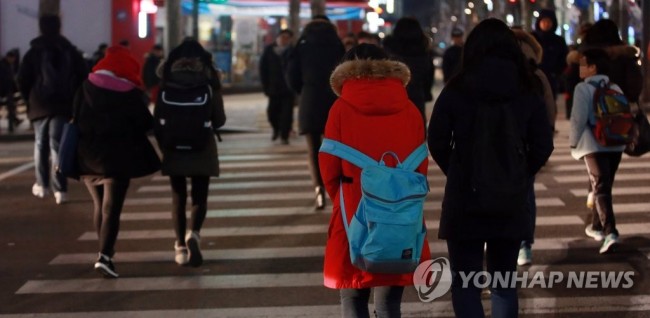 학원가 모습(연합뉴스 자료사진)