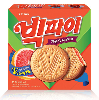 크라운제과 ‘빅파이자몽’