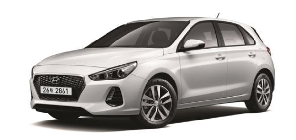 Hyundai Motor Co.'s new i30 hatchback is shown in this photo provided courtesy of Hyundai. (Yonhap)