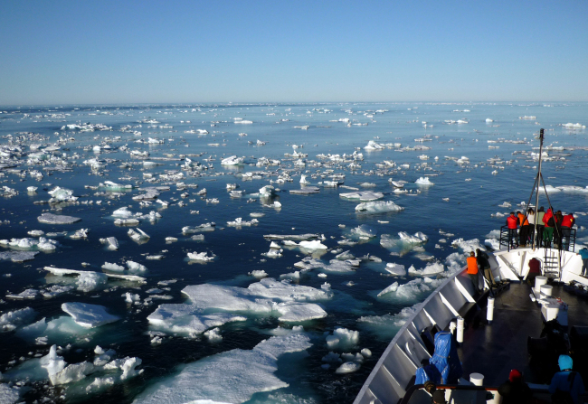 A photograph from the Arctic Impressions Photo Exhibit (Biosphere Environmental Education)