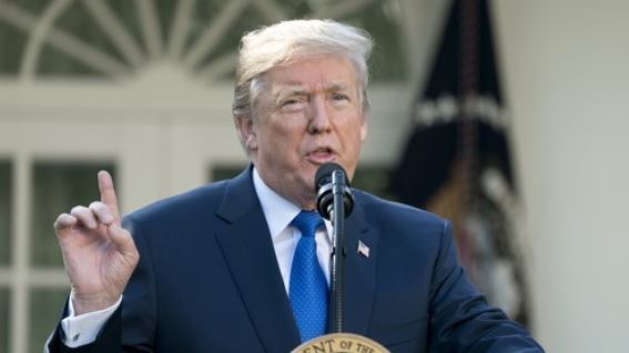 US President Donald Trump. (EPA-Yonhap)