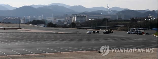 This photo shows Daegwallyeong Transport Mall in PyeongChang, Gangwon Province, the host city for the 2018 Winter Olympics, on Nov. 15, 2017. (Yonhap)