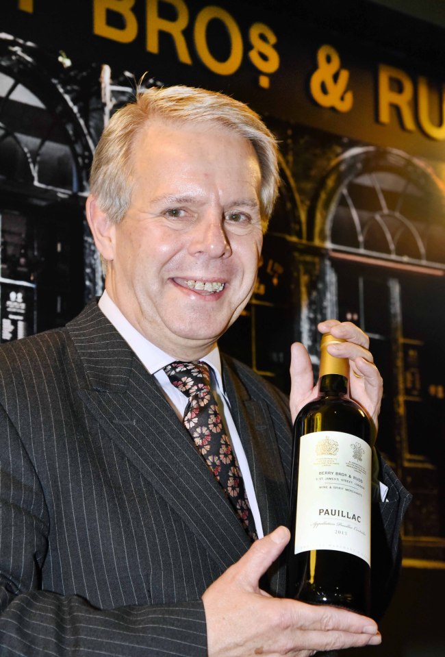 Berry Bros. & Rudd Wine Director Mark Pardoe poses with a bottle of Pauillac from The Wine Merchant’s range, launched in Korea through Homeplus. (Homeplus)
