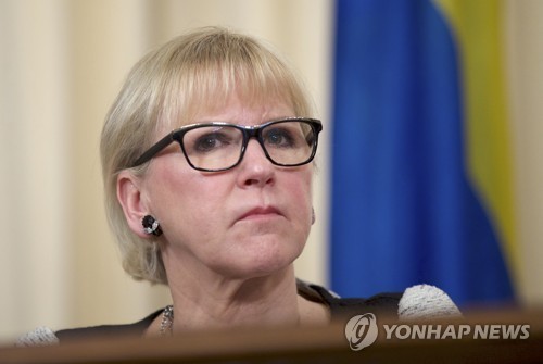 마르고트 발스트롬 스웨덴 외교장관 [사진=AP·연합뉴스]