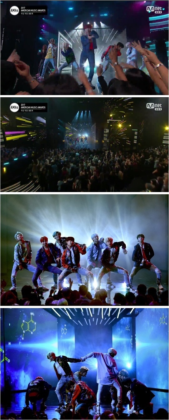 [사진=美 abc 방송ㆍAMAs 트위터 캡처]
