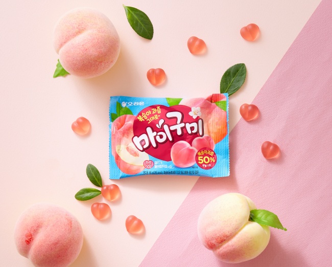 오리온 마이구미 복숭아
