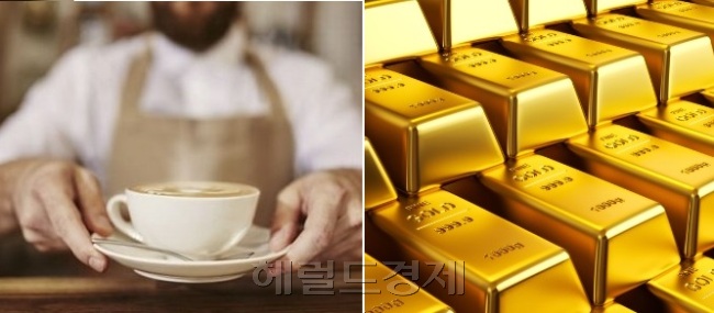 금고에 있는 황금을 현금처럼 결제할 수있는 영국 핀테크 스타트업이 개발한 금결제 앱과 직불카드. [사진=헤럴드경제DB]