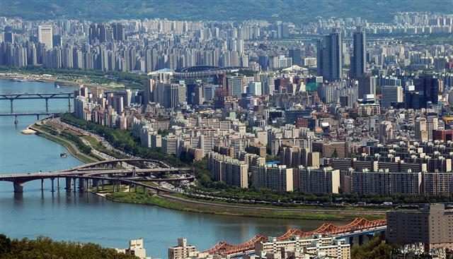 사진은 강남지역 아파트 단지모습. [헤럴드경제 DB]