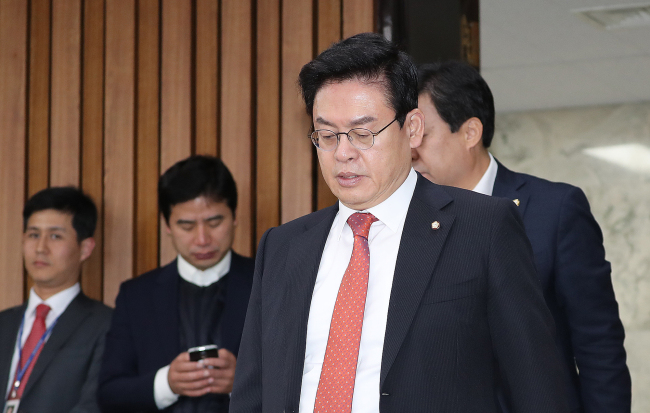 자유한국당 정우택 원내대표 [사진제공=연합뉴스]