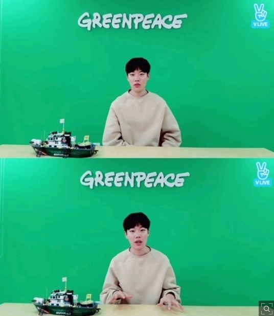 [사진=네이버 V앱 방송 캡처]
