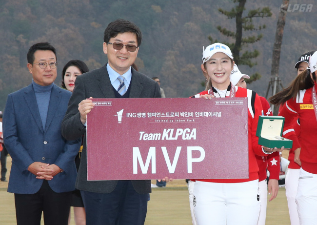 ▶한국투어팀 MVP 배선우