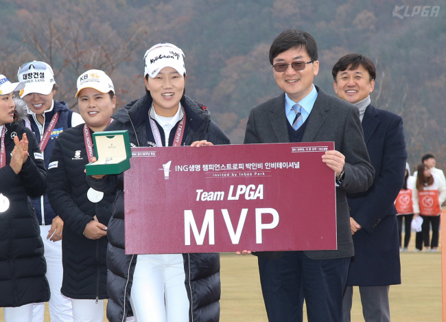 ▶미국투어팀 MVP 이정은5