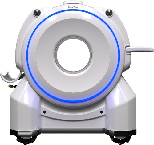 This image of Samsung Electronics Co.'s OmniTom computed tomography scanner was released by the company Nov. 27, 2017. (Yonhap)
